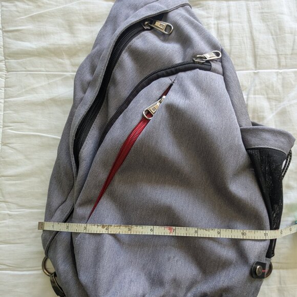 Grey Urban Crossbody Sling Bag - Picture 9 of 14